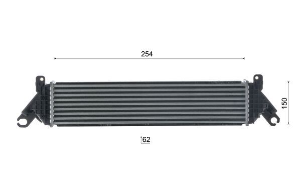 Mahle Original Interkoeler CI 688 000S