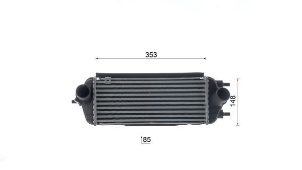 Mahle Original Interkoeler CI 694 000S