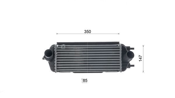 Mahle Original Interkoeler CI 695 000S