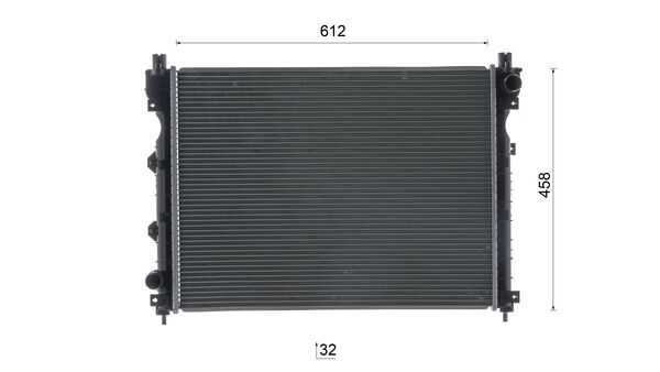 Mahle Original Radiateur CR 2690 000S