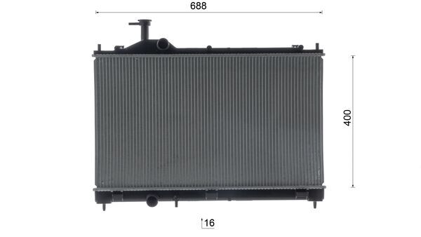 Mahle Original Radiateur CR 2689 000S