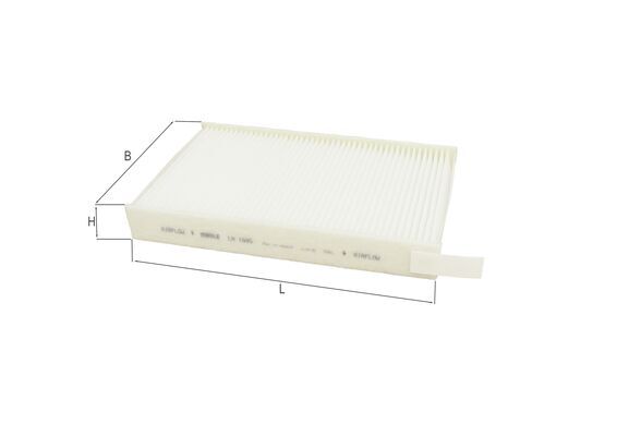 Interieurfilter Mahle Original LA 1595
