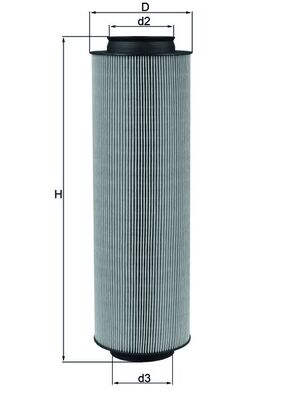 Mahle Original Luchtfilter LX 791