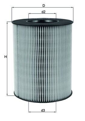 Mahle Original Luchtfilter LX 794