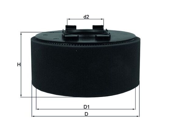 Luchtfilter Mahle Original LX 870