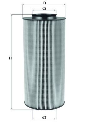 Mahle Original Luchtfilter LX 918