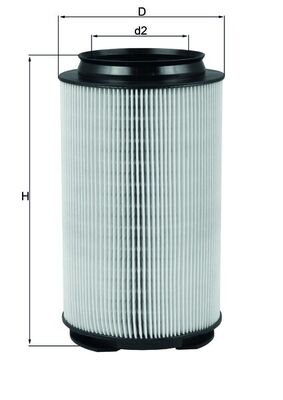 Mahle Original Luchtfilter LX 1628