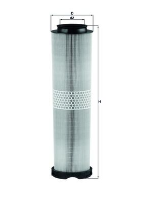 Luchtfilter Mahle Original LX 816/4