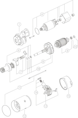 Mahle Original Starter MS 293