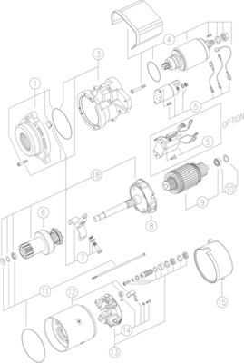 Mahle Original Starter MS 63