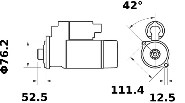 Mahle Original Starter MS 383