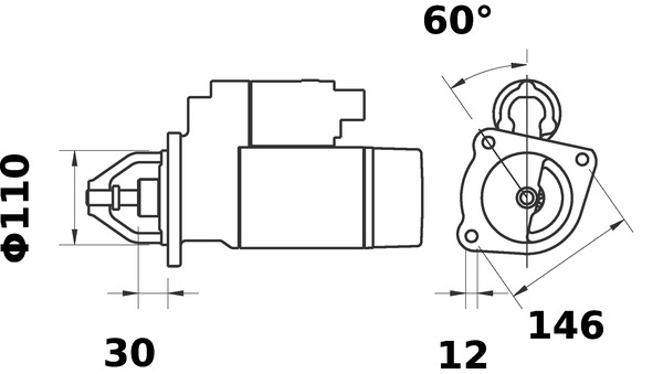 Mahle Original Starter MS 389