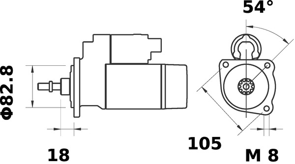 Mahle Original Starter MS 188