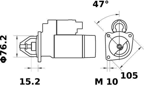 Mahle Original Starter MS 179