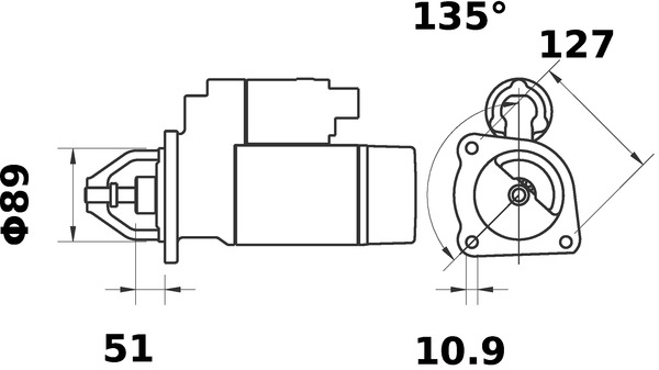 Mahle Original Starter MS 152