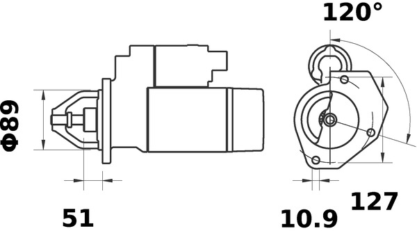 Mahle Original Starter MS 100