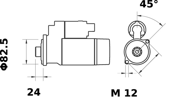 Starter Mahle Original MS 23