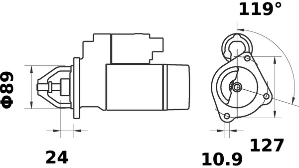 Mahle Original Starter MS 5