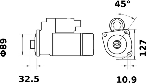 Mahle Original Starter MS 1