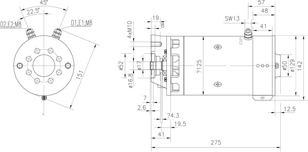 Mahle Original Elektromotor MM 203