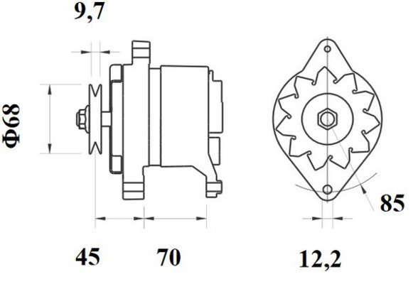 Mahle Original Alternator/Dynamo MG 520