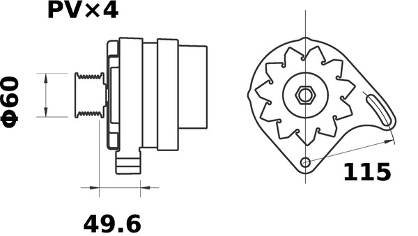 Mahle Original Alternator/Dynamo MG 441