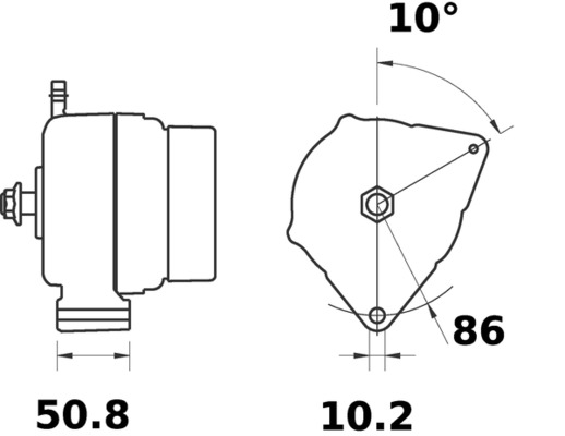 Mahle Original Alternator/Dynamo MG 315