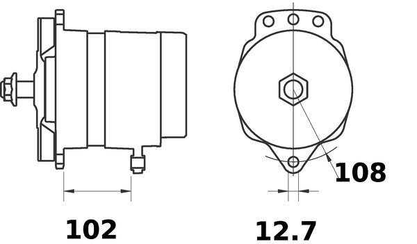 Mahle Original Alternator/Dynamo MG 78