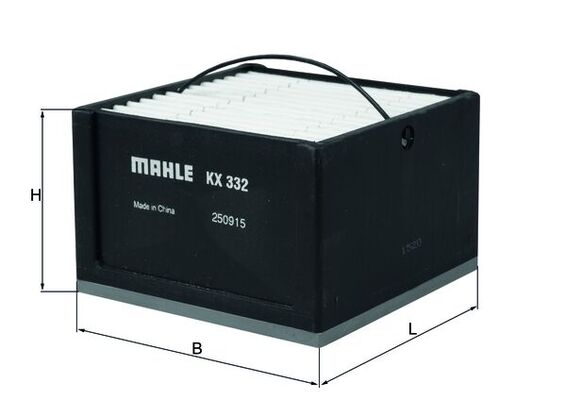 Brandstoffilter Mahle Original KX 332