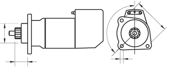 Mahle Original Starter MS 686