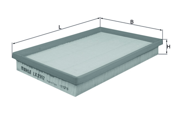 Luchtfilter Mahle Original LX 2992