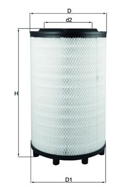Mahle Original Luchtfilter LX 3582