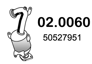 Katalysator Asso 02.0060