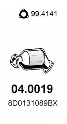 Katalysator Asso 04.0019