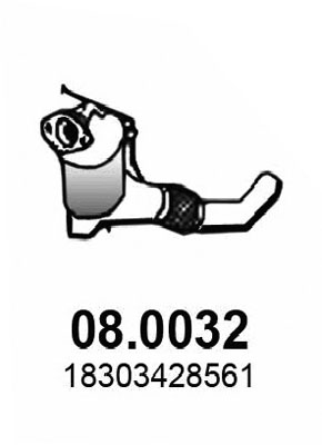 Katalysator Asso 08.0032