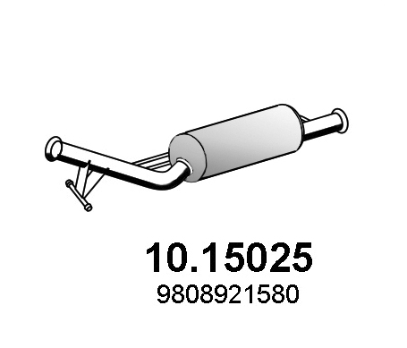 Roetfilter, uitlaatinstallatie Asso 10.15025