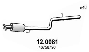 Katalysator Asso 12.0081