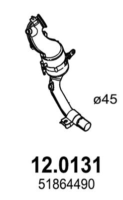 Katalysator Asso 12.0131