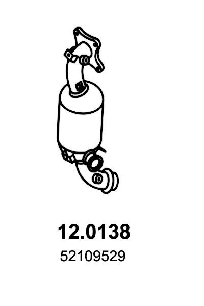 Katalysator Asso 12.0138