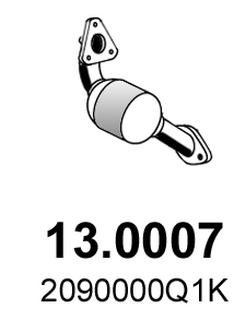 Katalysator Asso 13.0007