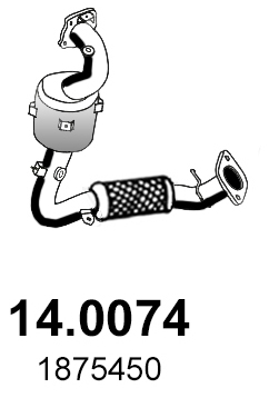 Katalysator Asso 14.0074