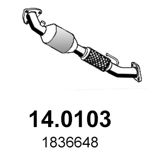 Katalysator Asso 14.0103