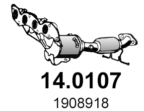Katalysator Asso 14.0107