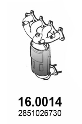 Katalysator Asso 16.0014