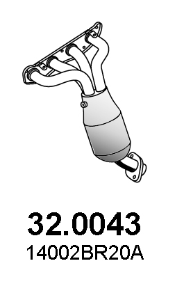 Katalysator Asso 32.0043