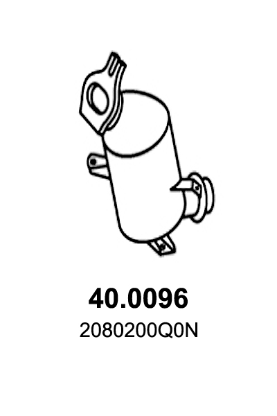Katalysator Asso 40.0096