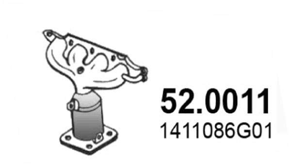 Katalysator Asso 52.0011