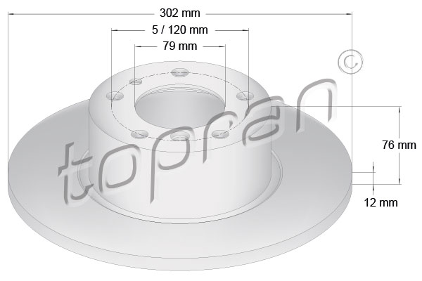 Remschijven Topran 500 561