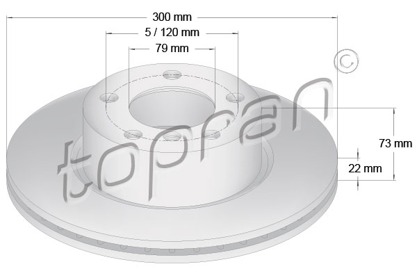 Remschijven Topran 501 901