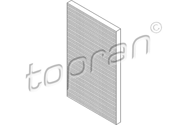 Interieurfilter Topran 108 410